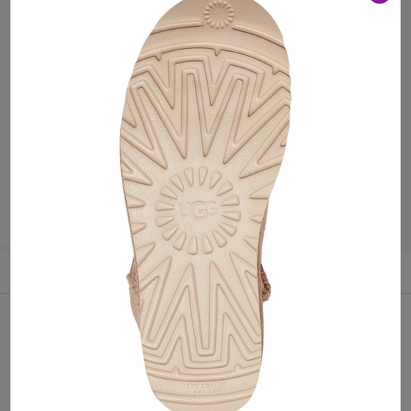 UGG® Beachwood & Goldtone Burst Classic
Short Suede Boot - Picture 5 of 11